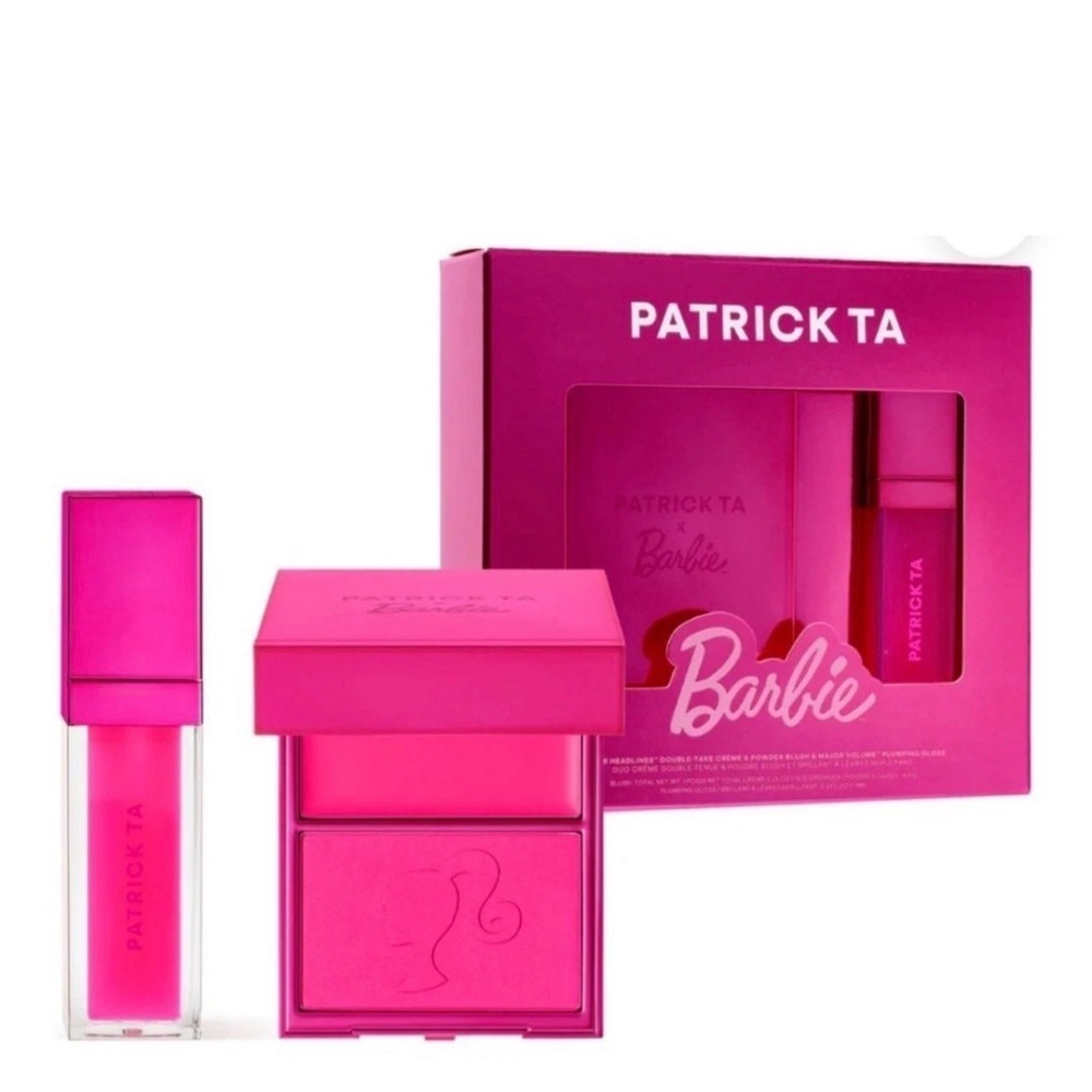 PATRICK TA Patrick Ta x Barbie Blush Duo and Lip Plumper Set Brand New inBox